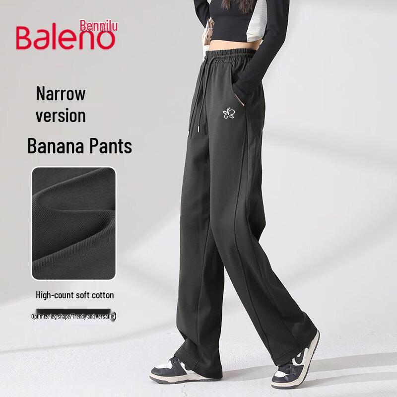 Baleno Women's Tapered Banana Cut Casual Pants