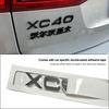 1PCS Car R DESIGN Emblem Badge 3D ABS Letter Sticker for Volvo XC60 XC90 XC40 V40 S60 S90 Auto Trunk Fender Exterior Accessories