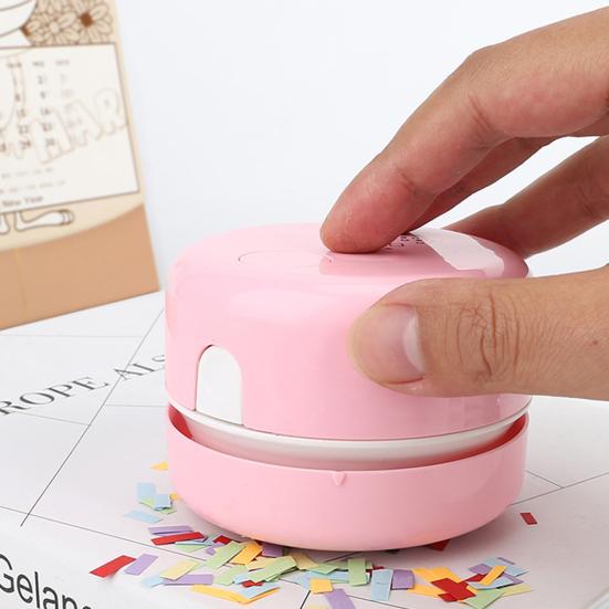 Mini Desktop Vacuum Cleaner Dust Remover Sweeper Home/Office Table Cleaning Tool