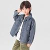Boys' Casual Washed Denim Jacket