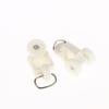 50Pcs Electric Curtain Rails Runners Hooks Thickened Curtain Track Curtain Rail Hook General Pulley Smart Curtain Accessories