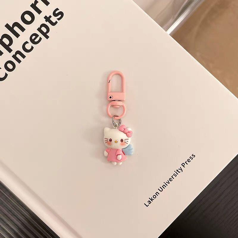 KT Cat Cartoon Keychain: Cute Best Friend Gift and Backpack Pendant Ornament