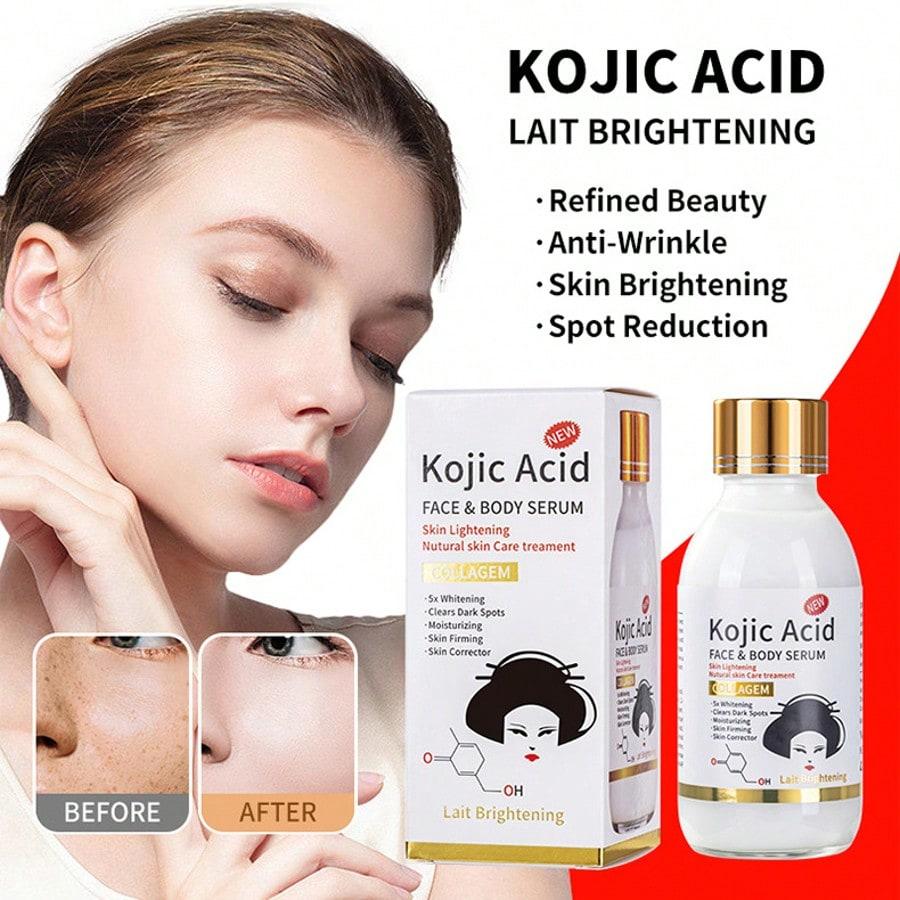 Arbutin Serum with Turmeric Extract Brightening Hydrating Facial Essence for Glowing Skin