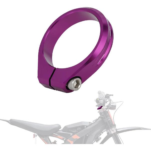 

EBike Riser Clamp Front Fork Handlebar Kit CNC for Surron Sur Ron LBX Electric Dirt Bike Purple фиолетовый