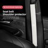 2Pcs Car Seat Belt Cover Shoulder Protector Auto Accessories For Honda Civic FIT CRV Accord HRV Vezel CRZ 5th CRX Pilot B-series