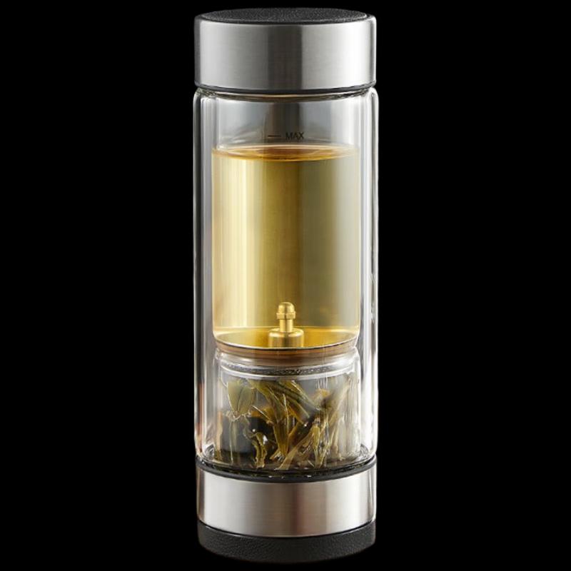 SUPOR Double-Layer Tea Infuser Glass Bottle