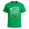 Am wahrscheinlichsten als falsches Geschenk verwechselt Weihnachten Neuheit Herren T-Shirt lustiges Party-Shirt Oberteil