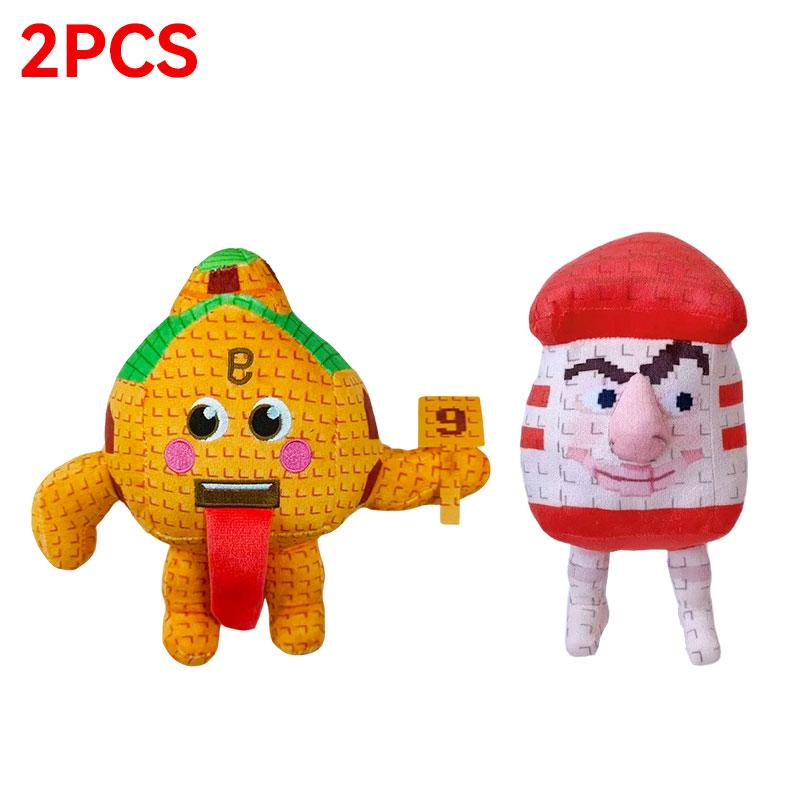 NEW Steal A Brainrot Abstract Plush Toys Games Peripheral Plushie Cute Cartoon No. 9 House Stuffed Doll Toys Gamer Fans Gift