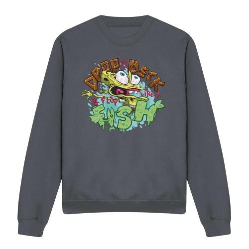 Unisex mikina pro dospělé SpongeBob SquarePants s motivem Drop And Flop