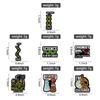 Science Chemist SeriesEnamel Pins Custom Beaker Microscope Brooches Decorative Backpack Clothes Lapel Badge Jewelry Gifts Pins