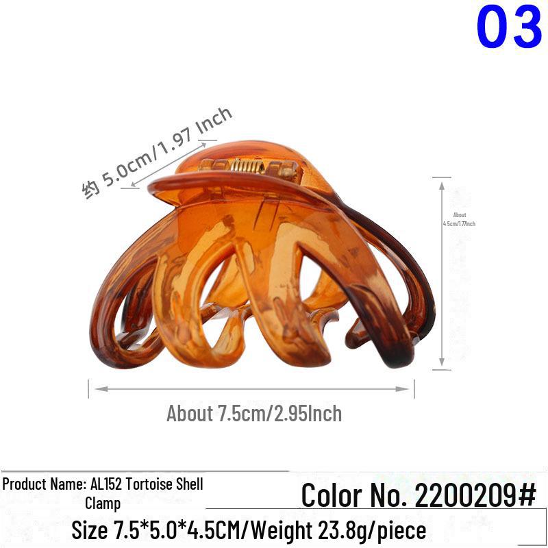 

7,5 см Черный Осьминог Коготь Зажим - Аксессуар для ванны и душа
