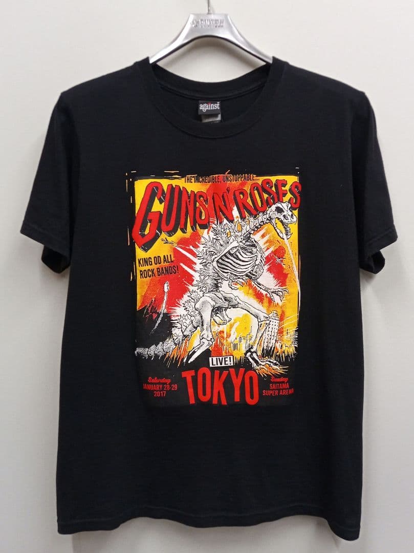 [USED] CBGB 00s Live House Skull Rock Print T-Shirt