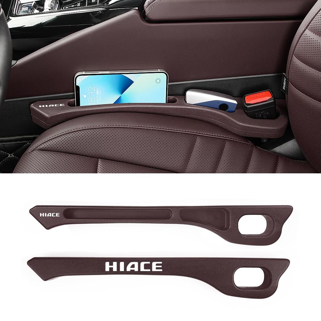 Thick Gap Cushion with Exclusive HIACE Fills Car Seat Side Suitable for Hiace Wagon 200 Series WAGON DX GL Grand Can be Installed on Front or Seat Gap