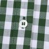 European Style Mid-Length Green Plaid Shirt Dress - Women's Spring 2026 Collection