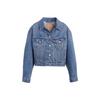 Levis X Beyoncé Collaboration FW25 Back Tie Design Casual Denim Jacket Women Jackets 005OO-0000