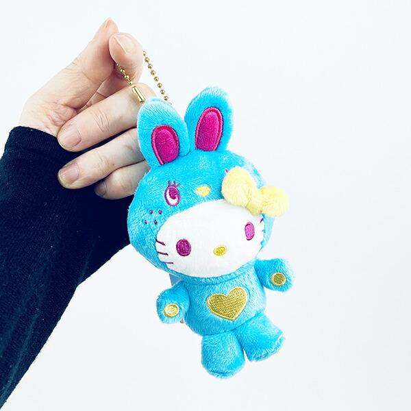 Sanrio Hello Kitty Mascot Collection Colorful Bunny Blue Plush