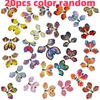 Random Color Magic Flying Butterfly Wind Up Toy Bookmark Internet Celebrity Colorful Butterfly Simulation Party Gift