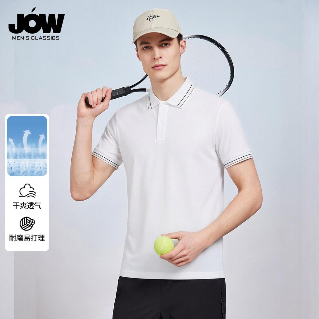 Men's Breathable Machine Washable Summer Polo Shirt with Dry Collar