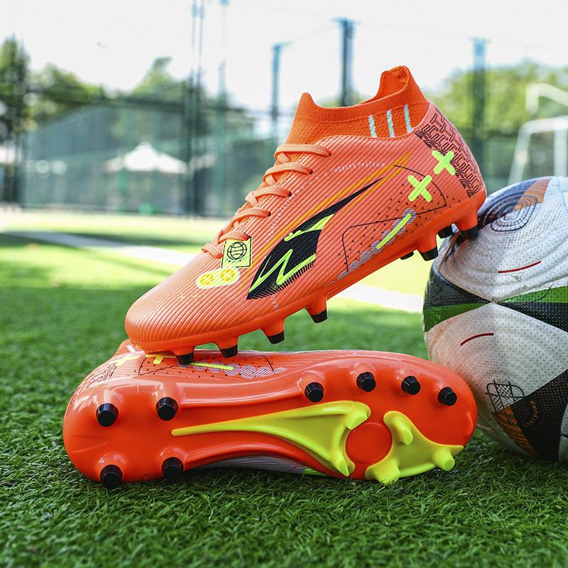 New Football Shoes Men's Professional Game Long Nail Football Shoes Youth Training Broken Nail Sports Football