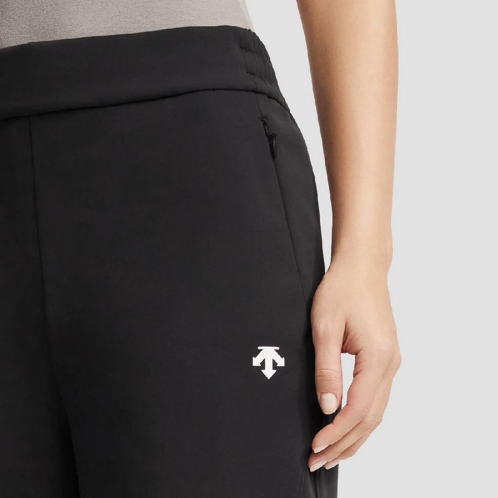 Descente Womens Training Series FW25 Solid Color Straight Leg Elastic Knit Sports Pants Women pants D5432TFP45
