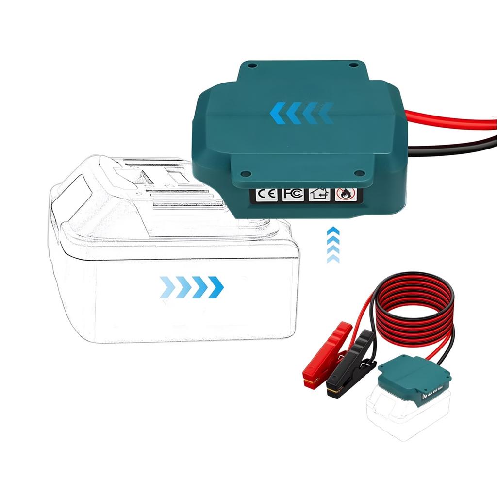 Car Battery Igniter Automotive Emergency Power Kits 12AWG Cable Jumper Starter Jump Kit Power Tool for Milwaukee Makita Dewalt