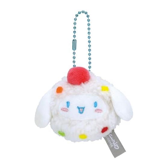 Skater Plush Keychain Ball Chain Sanrio Cinnamoroll Narikiri Food ZNKH1K-A