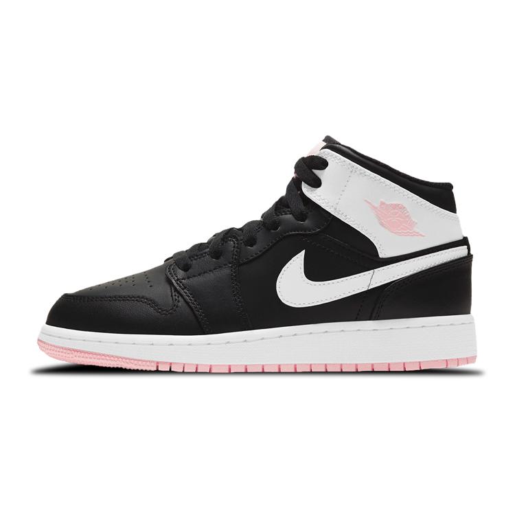 Jordan 1 Mid  Arctic Pink Black  GS 555112-061 40