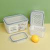 Refrigerator-Safe Food-Grade Kitchen Large-Capacity Fruit Storage Tupperware with Airtight Seal