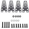 Aluminum Lower Shock Mount Lift Kit Set for   SCX10 Remote Control Car Thrded Mounting
