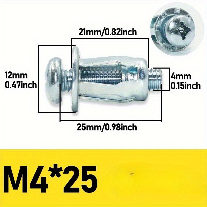 Expansion Screw Nut Petal Shape Rivet Nuts Bolt Metal Rivetnut M4 M5 M6 Panel License Iron Sheet Plate Clamp Lock Jack Nuts