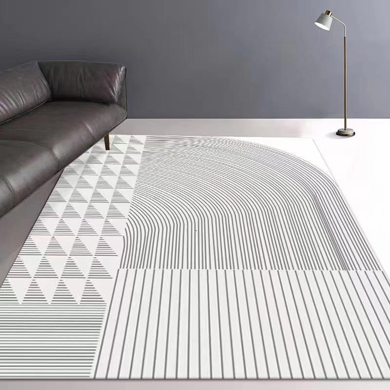 Stain-Resistant, Easy-Care Wabi-Sabi Crystal Velvet Living Room Carpet