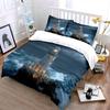Lighthouse Scenic Decor Set Soft Skin-Friendly Bedding Set Includes 1 Duvet Cover And 2 Pillowcase Gift