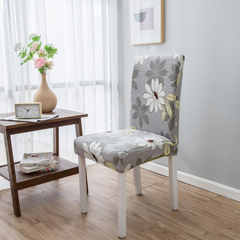 Chair Cover Full Set Dining Chair Covers Washable Stretchable Universal Fit for Home Office Restaurant