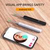 Wireless Ear Wax Remover Kit with HD Camera, Soft Silicone Tips - Safe Baby Adult Visual Ear Cleaner Tool