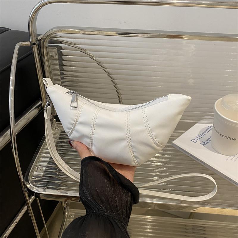 Chic And Modern Pu Dumpling Bag Unique Single Shoulder Crossbody Bag For Everyday Use StyleF