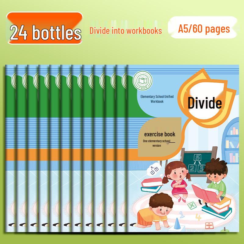 A5 Math Decomposition Book for Kindergarten To Third Grade