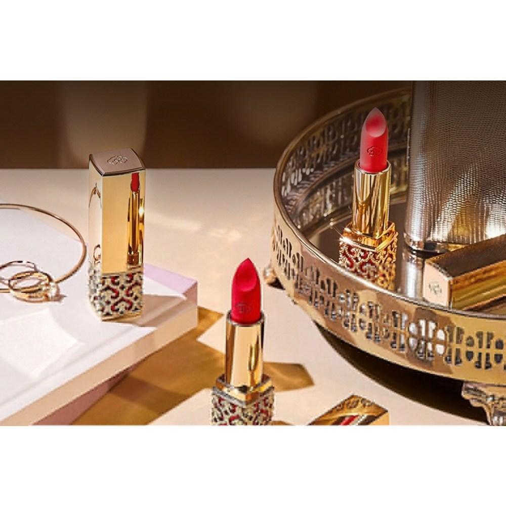 The Who Die Geschichte von Who Gongjinhyangmi Velvet Lip Rouge 3,5 g, Nr. 45 Royal Red, 1 Stück