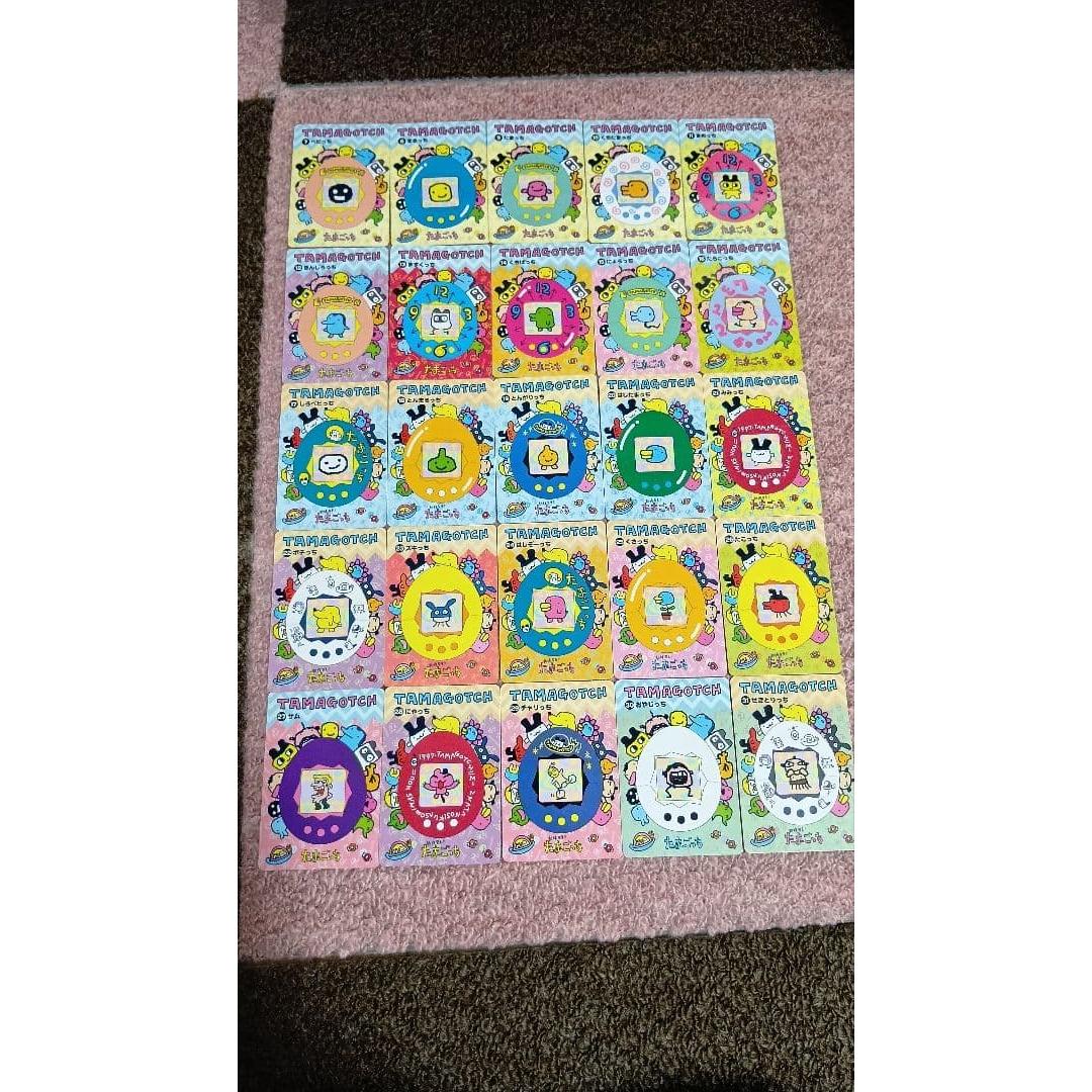 Tamagotchi Carddass Heisei Retro (at that time) 35 pieces