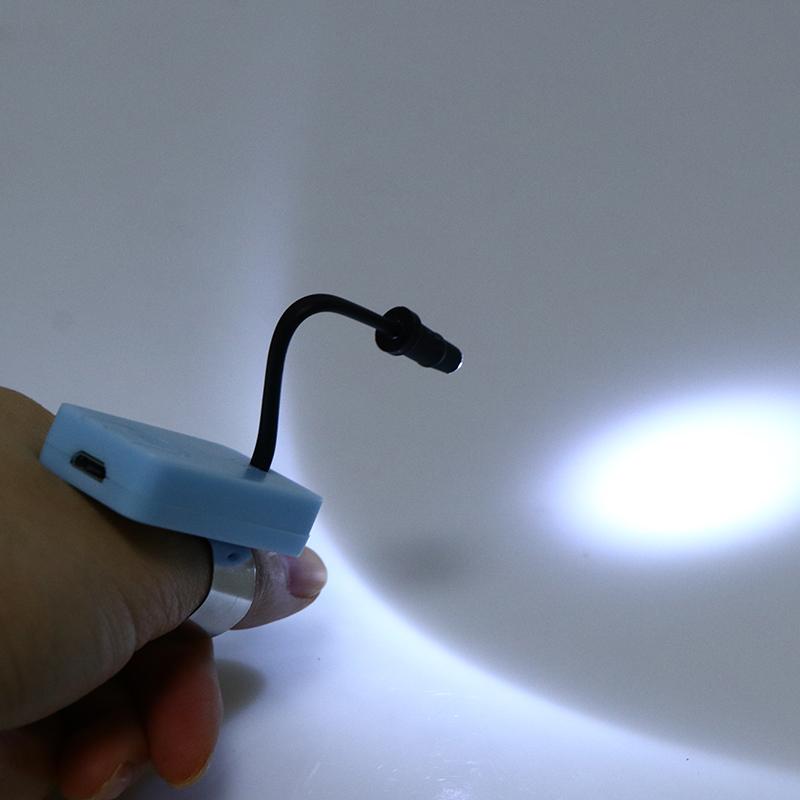 3-Level Rechargeable Thumb Lamp Ear Pick Light Led Ear Wax Removal Cleaning Tool