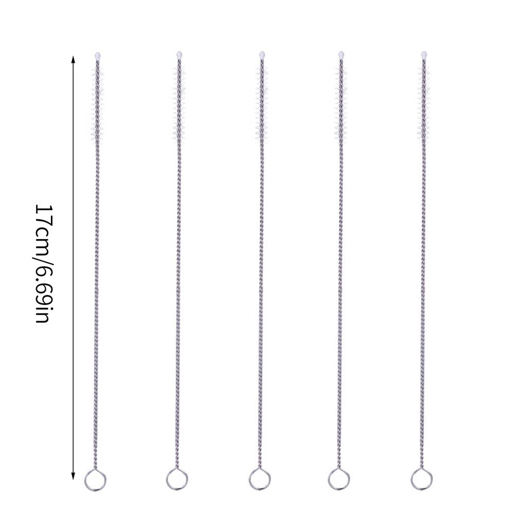 5Pcs Brush Cleaner for Straw Stainless Steel Tube Pipe Cleaner Bottle Brush Cleaning Tools