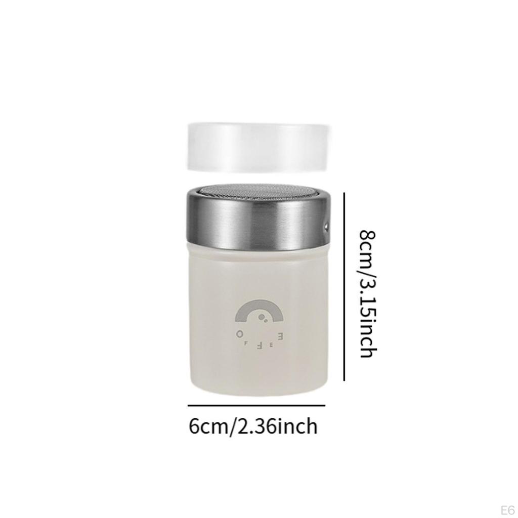 Flour Sifter and Sugar Shaker with Lid for Cooking Baking