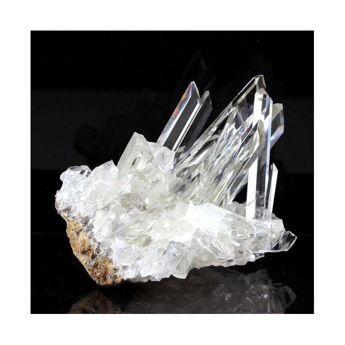 Pierres et Minéraux. Quartz. 177.0 ct. La Gardette Mine, Bourg d'Oisans, Isère, France.