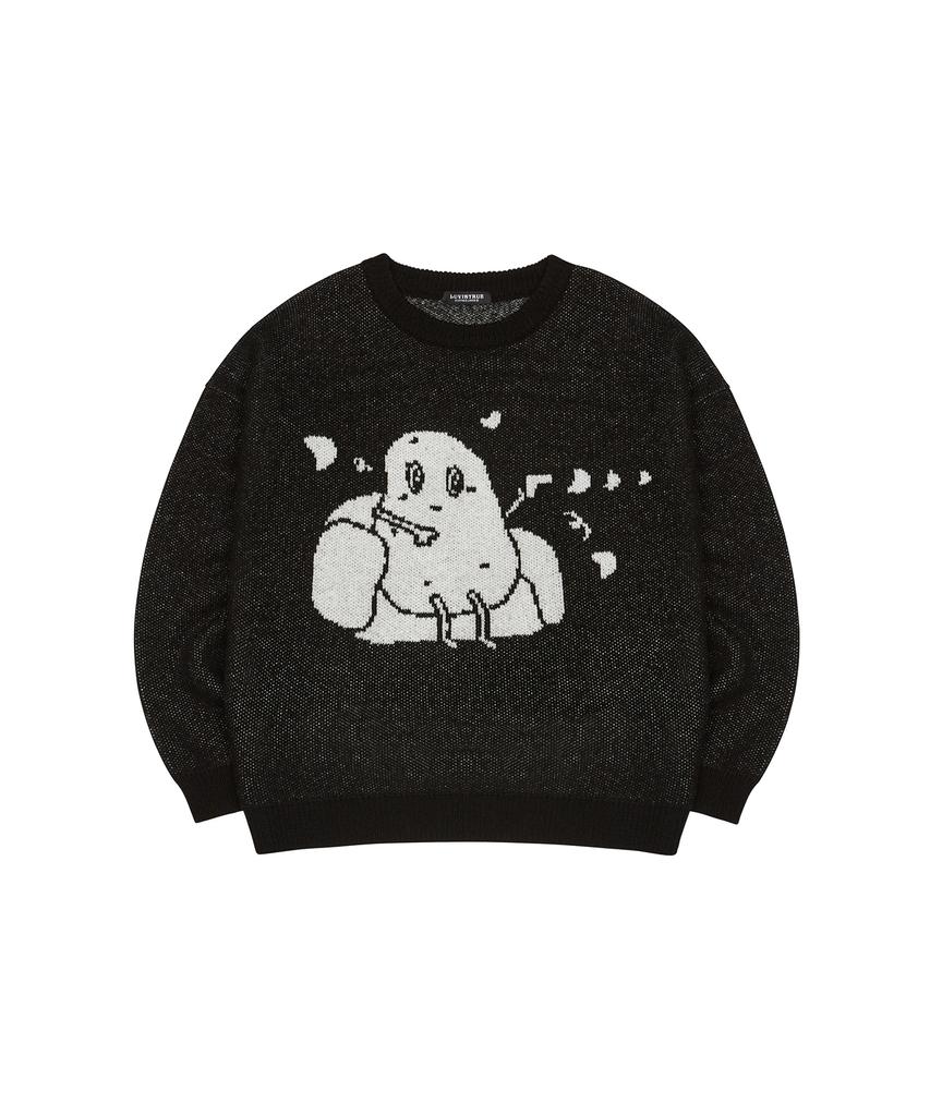 LUVISTRUE Ch Couch Knit(Black)