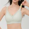 Lace Invisible Bra Women's Breathable Underwear Women's Gathering Bra One-piece Fixed Cup Soft Support Bra Push Up Bra