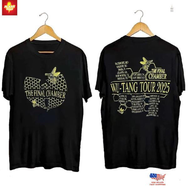 Hot Sale Wu-Tang Clan 2026 Final Chamber Honeycomb Tour T-shirt XXXL