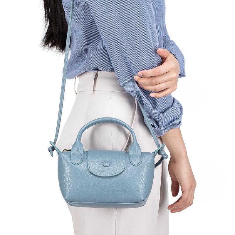 Borsa a tracolla in vera pelle Mini borsa a tracolla alla moda in pelle di mucca con strato superiore per donna Borsa a tracolla piccola quadrata alla moda