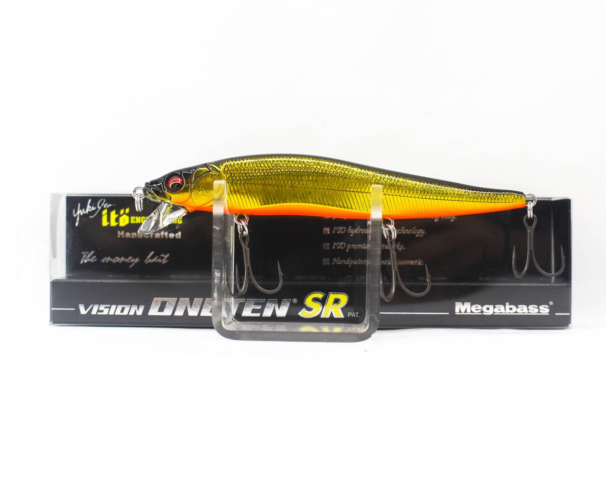 

Megabass Vision 110 Oneten SR Slow Floating Lure GC Mega Skin Black (0417)