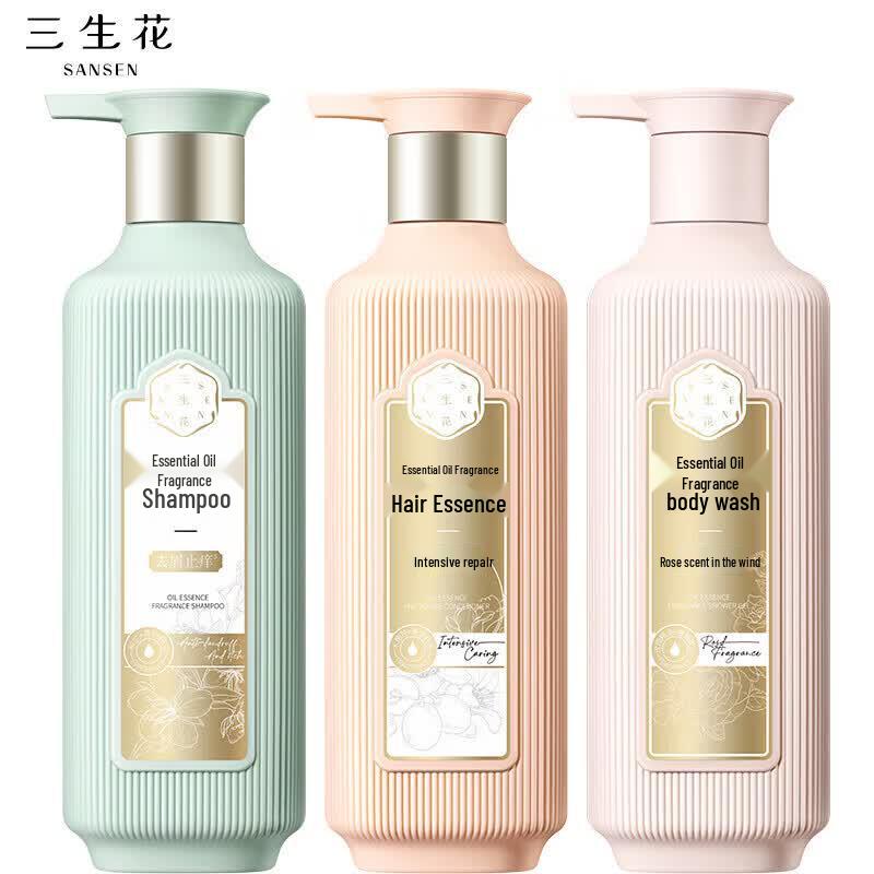 SanShengHua Essential Oil Fragrance Hair & Body Care Set