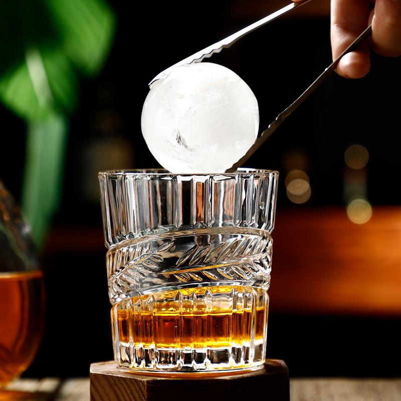 260ml/285ml/268ml Creative Whiskey Glass Wine Goblet Transparent Cocktail Glass Water Bottle Premium Wine Glass Bar Accessories