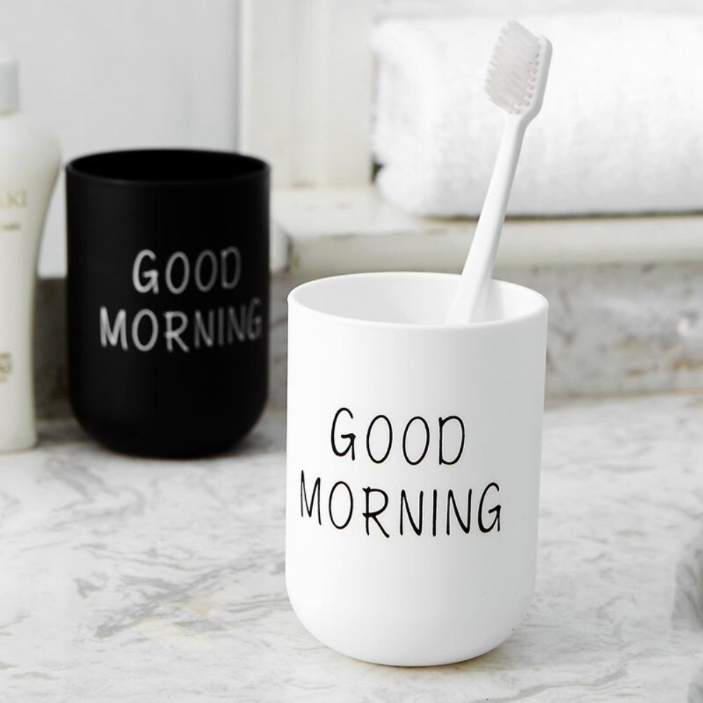 1PC Toothbrush Cup Simple Bathroom Organizer Set Toothbrush Holder Tumbler Cup for Bathroom Supplies Bathroom Accessories